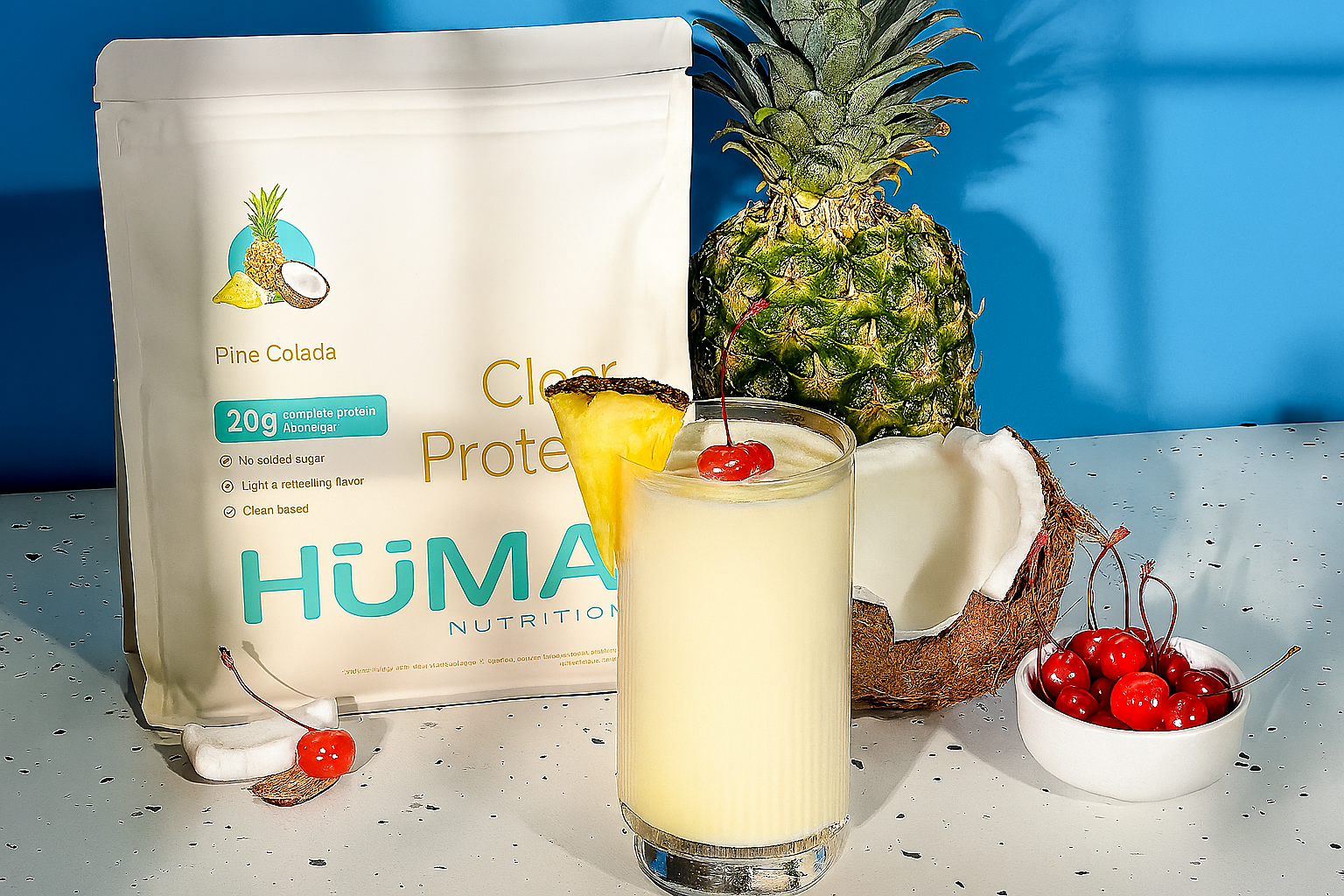 Piña Colada Mocktail Protein Recipe