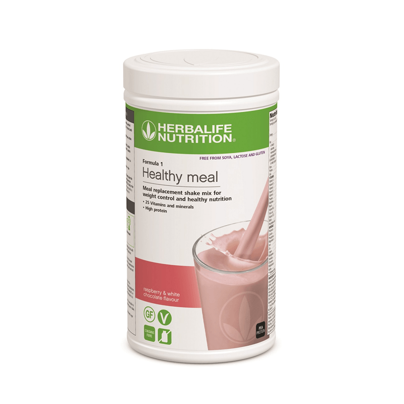 Herbalife Formula 1 Shake Soy Free - Raspberry & White Chocolate (500g)