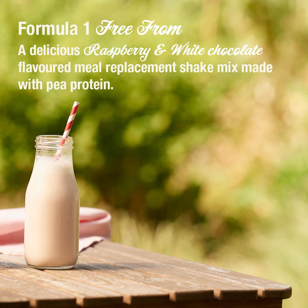Herbalife Formula 1 Shake Soy Free - Raspberry & White Chocolate (500g)