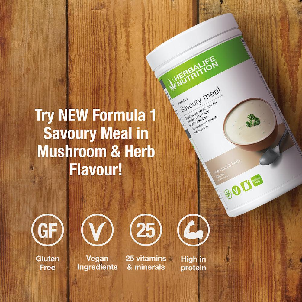 Formula 1 Savoury (Mushroom & Herb)