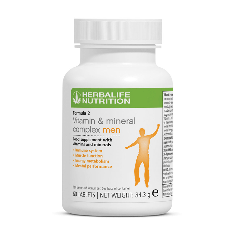 Herbalife Formula 2 Vitamin & Mineral Complex Men’s (60 tablets)