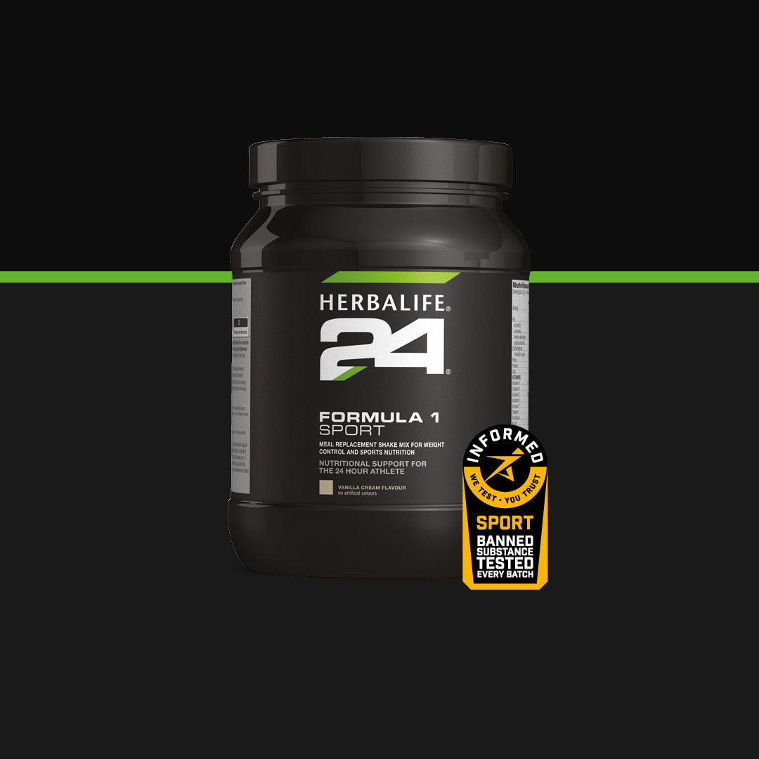 Herbalife Formula 1 Sport Vanilla Cream (524g)